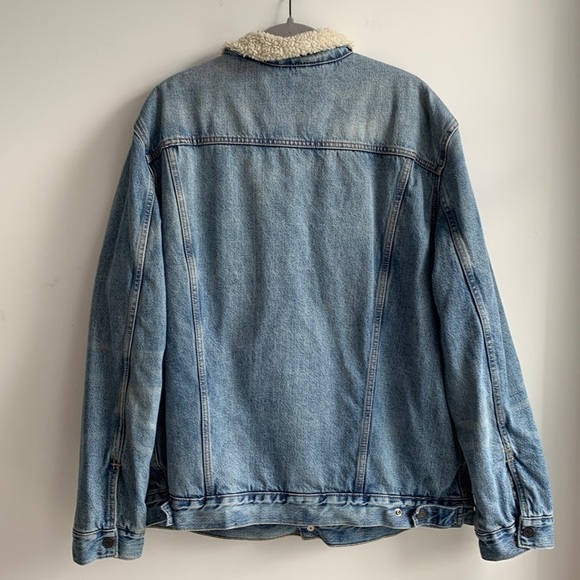 Classic Levi’s Trucker Jacket With Plush Fur Collar SHERPA TRUCKER JACKET, XXL* - Picture 9 of 16
